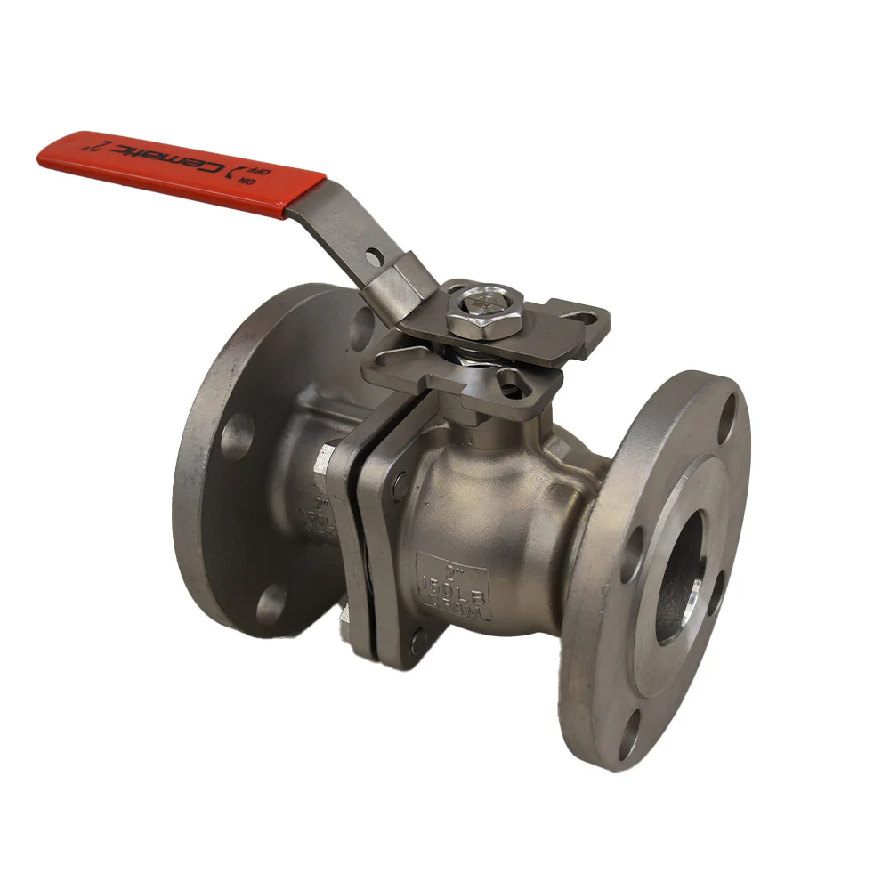 Válvula de Bola Brida ANSI 150 Acero Inoxidable 316 Montura ISO5211 - Image 6