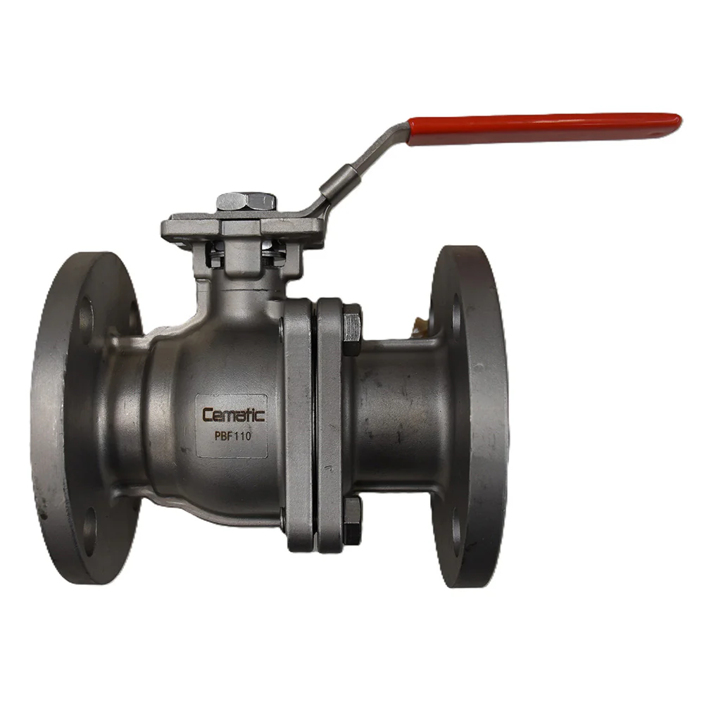 Válvula de Bola Brida ANSI 150 Acero Inoxidable 316 Montura ISO5211 - Image 7