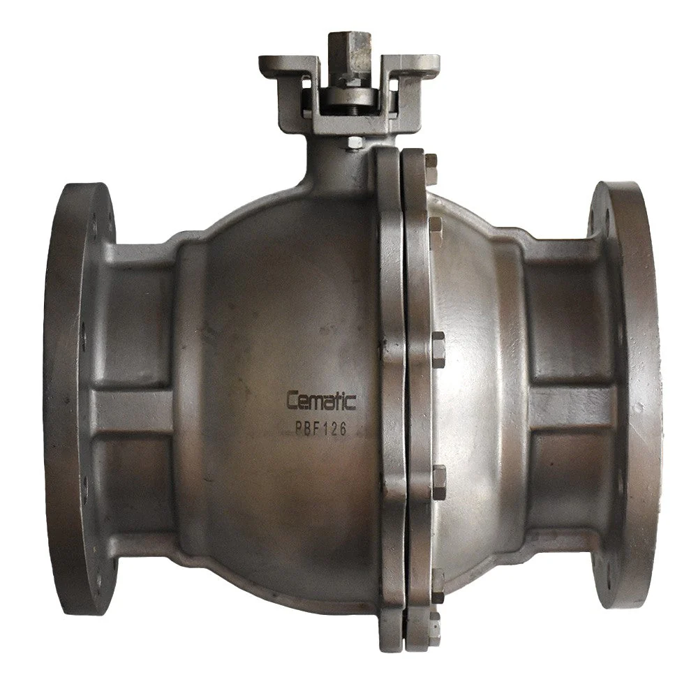 Válvula de Bola Brida ANSI 150 Acero Inoxidable 316 Montura ISO5211 - Image 8