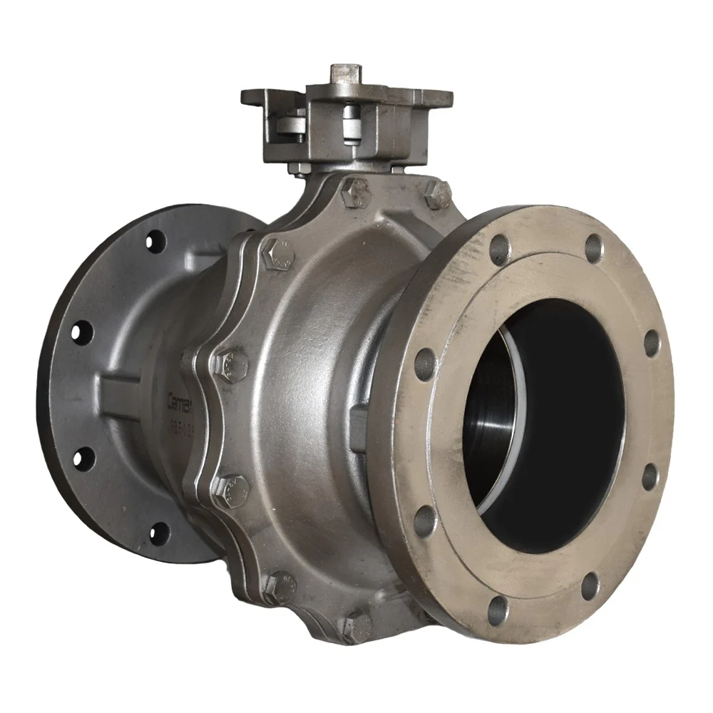 Válvula de Bola Brida ANSI 150 Acero Inoxidable 316 Montura ISO5211 - Image 9