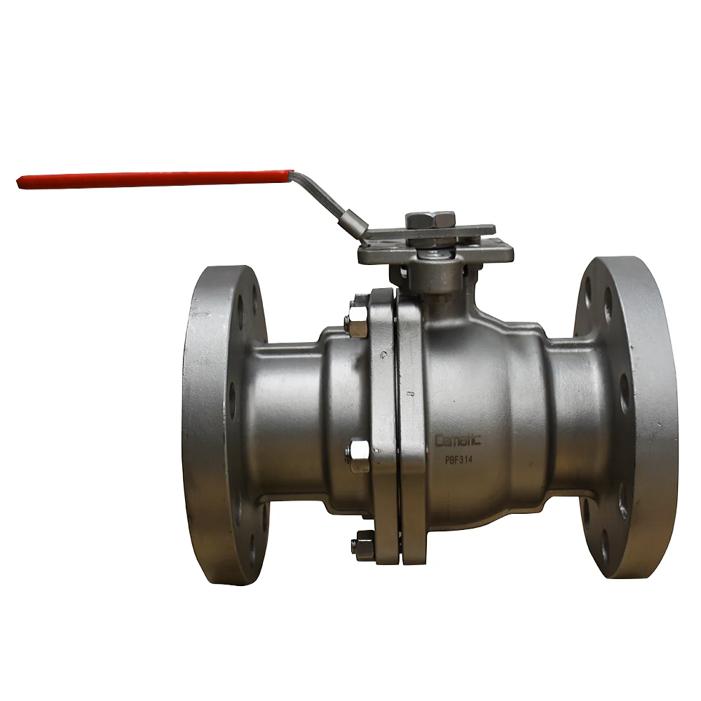 Válvula de Bola Brida ANSI 300 Acero Inoxidable 316 Montura ISO5211 - Image 3