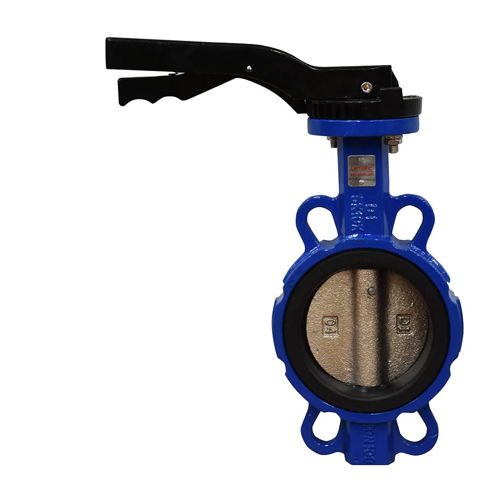 Válvula Mariposa Wafer Asiento EPDM Disco Hierro + Níquel - Image 3