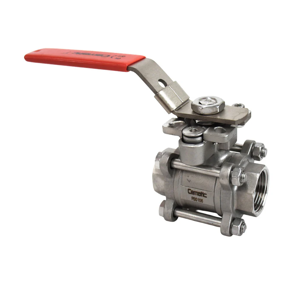 Válvula de Bola en Acero Inoxidable 316 Rosca NPT - Image 3